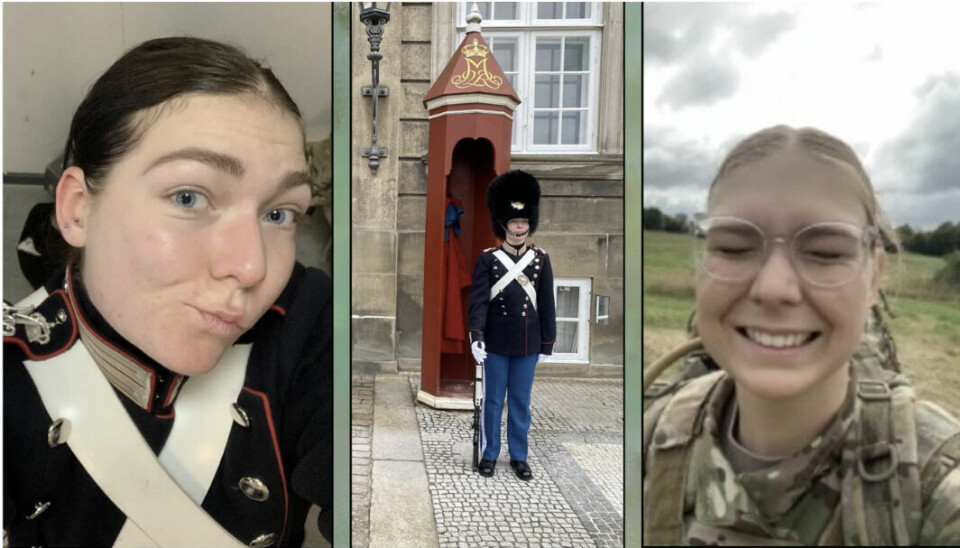Sofie Bruun afsluttede sin værnepligt i Livgarden i marts 2023.
