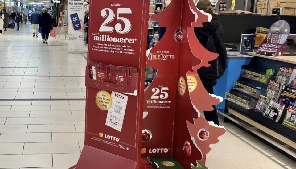 Skrabelodder og lotto hører også ind under spilreklamer.