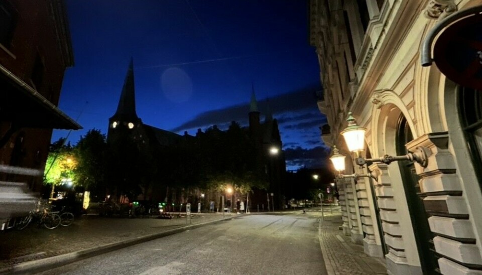 Aarhus by night