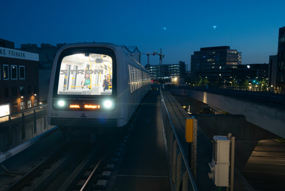 The Strøm Festival metro arrives at Orientkaj station prior to the event starting at 8:30pm, Sep.7th.