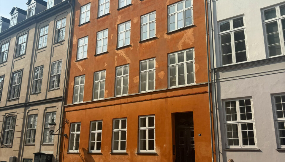 Picture of housing apartments in the center of Copenhagen.
