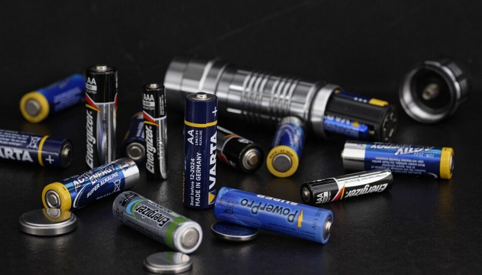 Litium er ét af de metaller der bliver genanvendt fra batterier.