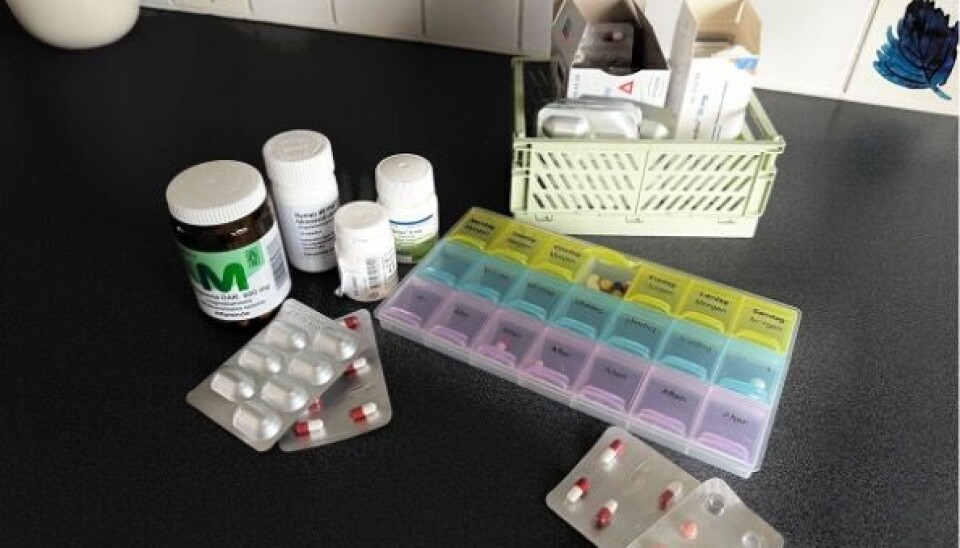 Smertestillende medicin får Bettina Ekfeldts hverdag til at hænge sammen.