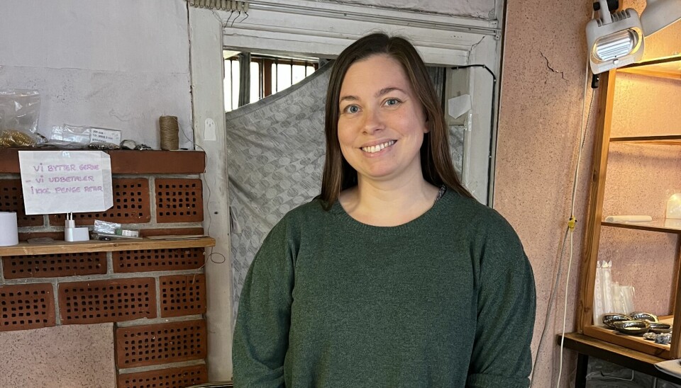 Anna Sofia Tompkins er butiksejer i Ametyst i Graven.