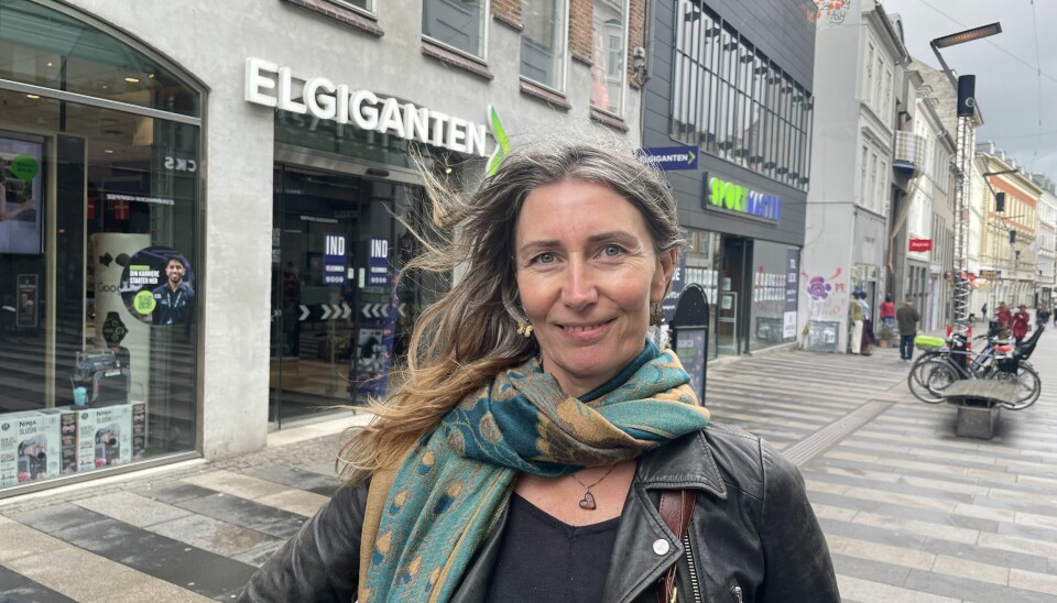 Camilla Falmer bor i Aarhus og savner klassisk arkitektur.