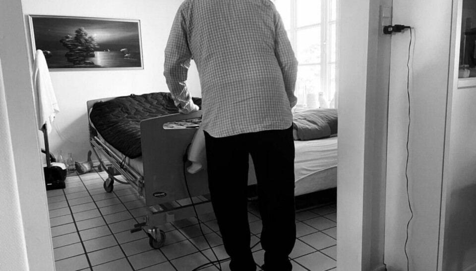 Steffen var kun 57 år gammel, da han fik demensdiagnosen alzheimers.