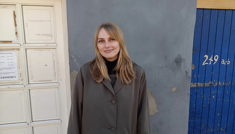 Marie Louise har den sidste uges tid set på parkeringslommer i Åbyhøj