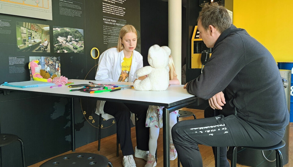 Bamsehospitalet er for første gang på besøg på Steno Museet i Aarhus.