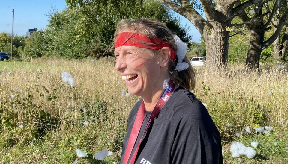Det er Marianne, der fik ideen til at deltage i Ladies Mud Race