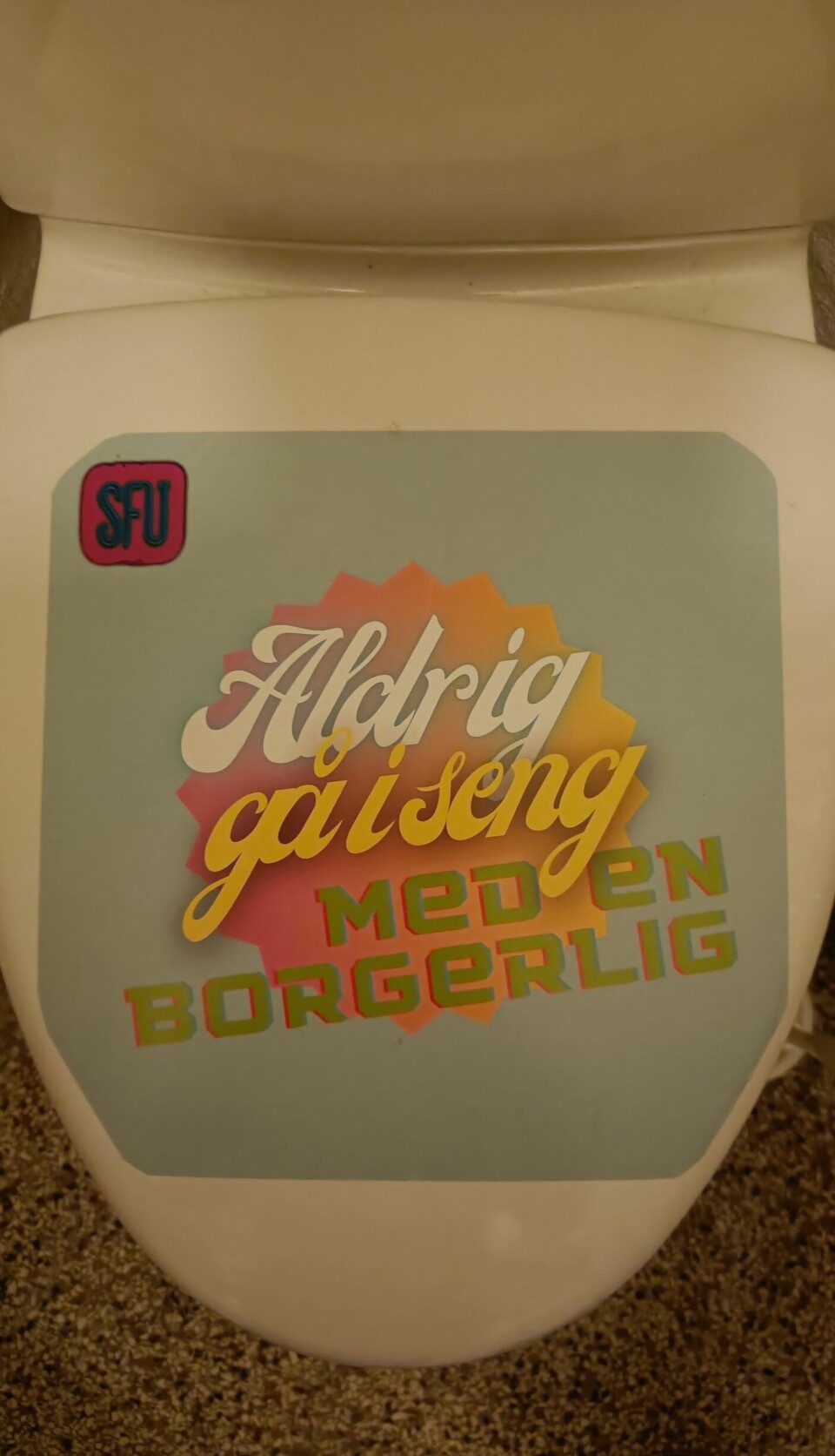 Toiletbrættet hos SFU
