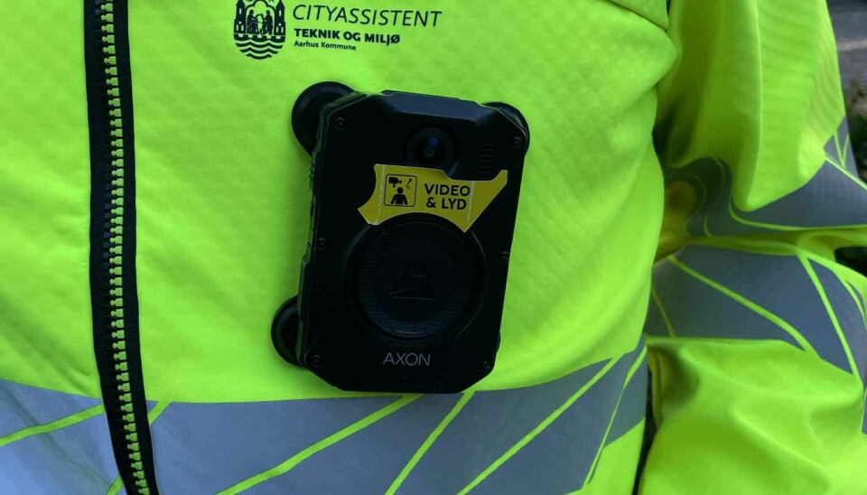 Kropskameraet blev indført i 2018, og er stadig en fast del af uniformen.
