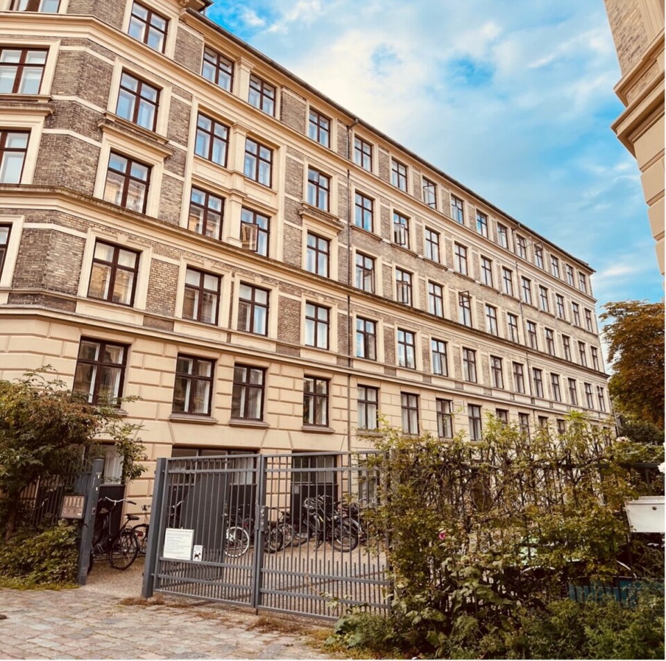 En sidegade nær Sortedamssøerne i København