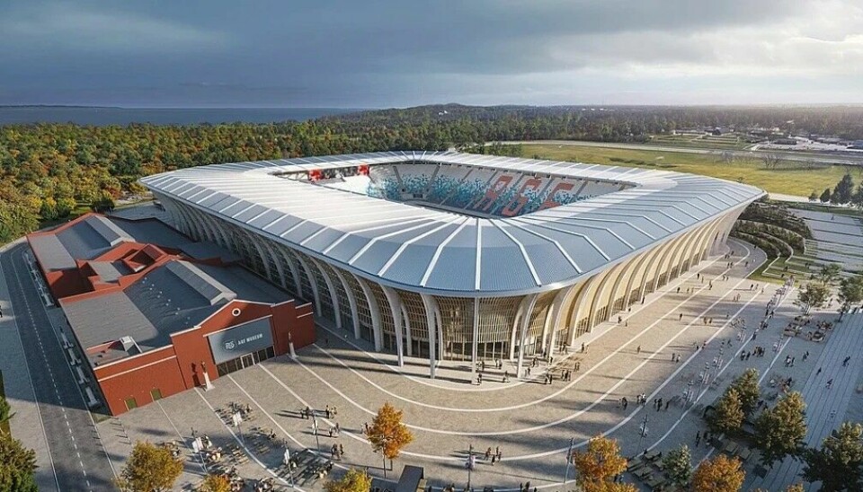 Sådan skal AGF's kommende stadion gerne se ud, når det står færdigt på en endnu ikke fastlagt dato