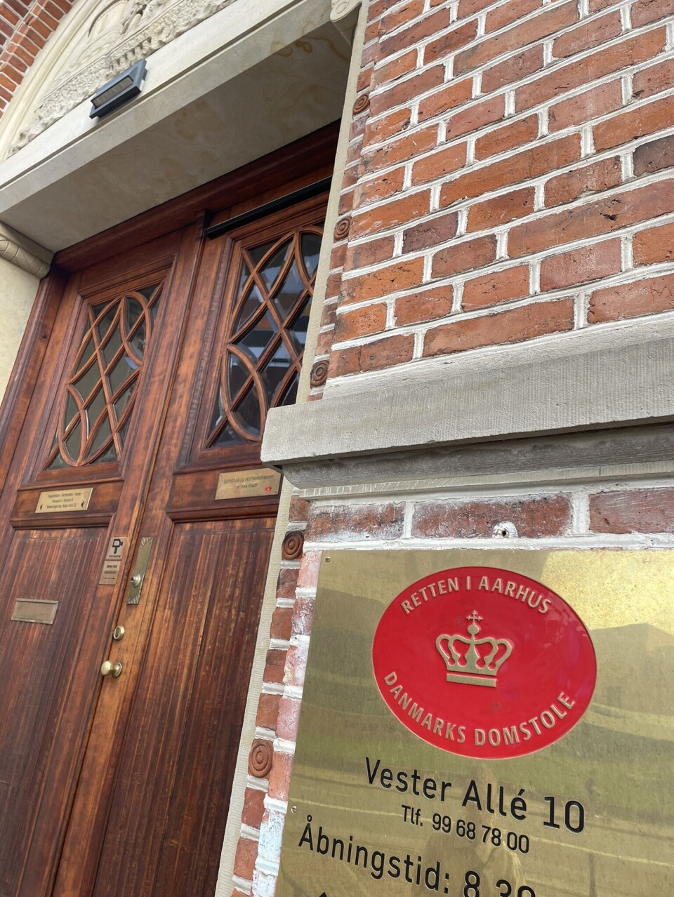 Retten i Aarhus.