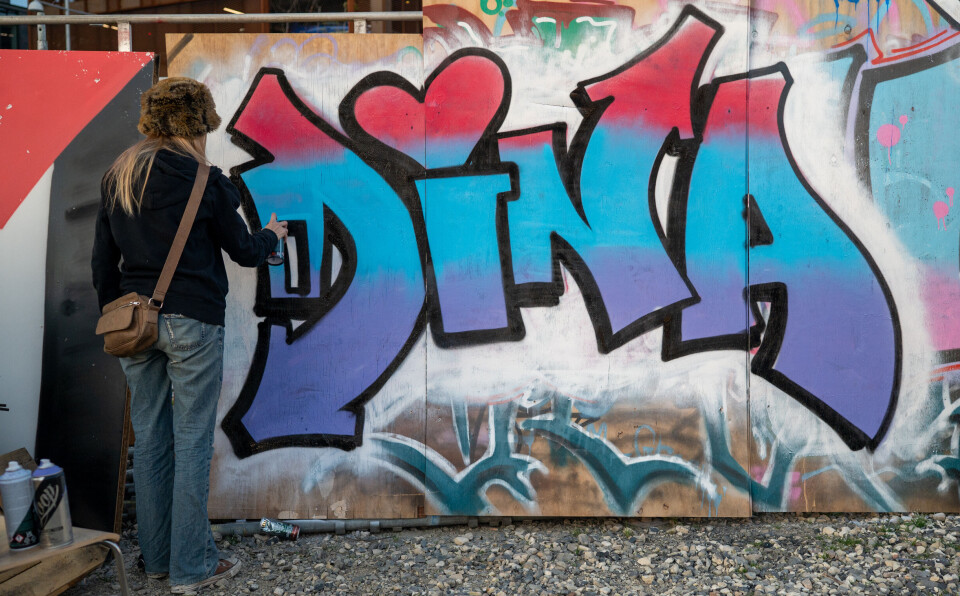The art of Dina: A female graffiti artist fighting stereotypes