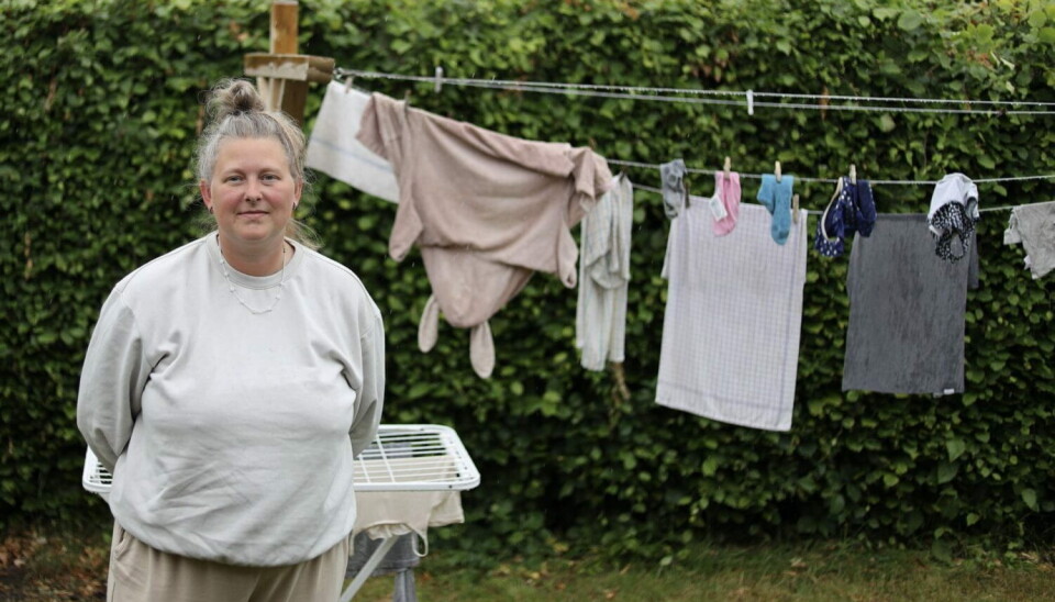 Christina Skov Hegner er uddannet pædagog og bor i dag på Møn med sin mand og deres tre børn.
Foto: William Øster Enstrøm