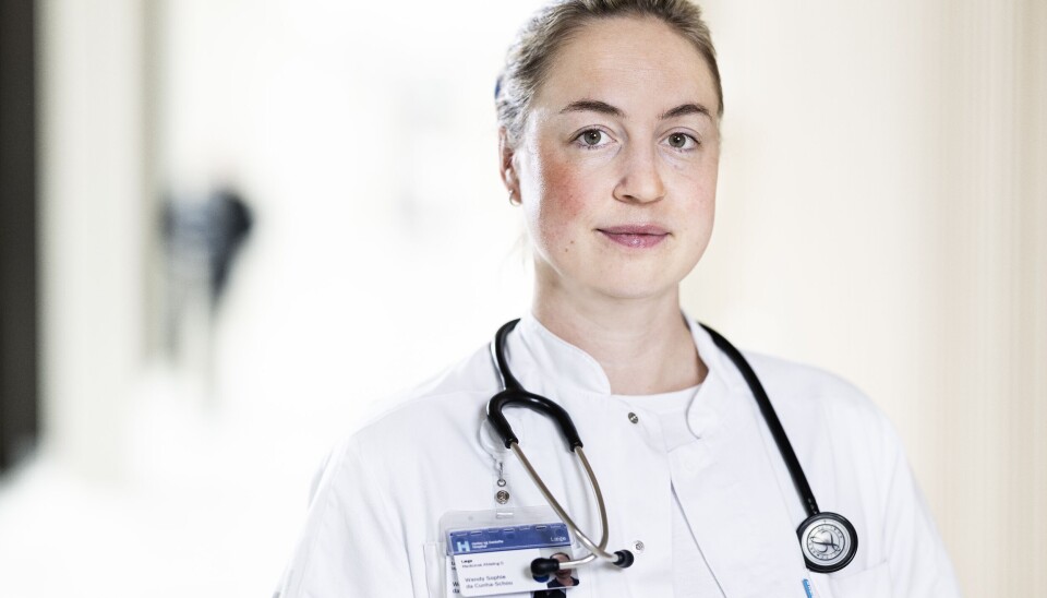 Wendy Sophie Schou has been the chairperson of Junior Doctors Denmark since last year.