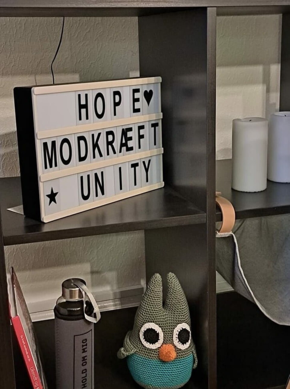 Billede fra ModKræft på Sjællands Universitetshospital Foto: Line Holm-Bode