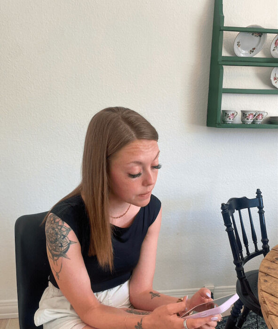 Eas følelser og tanker bliver til digte, foto: Maria Alex Botansen