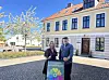 ”Vi tror på, at det fysisk miljø er med til at skabe trivsel”siger Anja Pagh, om hvorfor det blev dette bygning på Nibe Torv, der huser TrygStart.