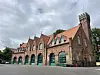 Brandstationen på Ny Munkegade der snart bliver udskiftet af de to nye stationer i hhv. Aarhus V og på Sydhavnen.