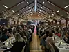 Hjerm Hallen pyntet op til fest.